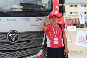 福田歐馬可S5征戰(zhàn)首屆2017中國高效物流卡車公開賽