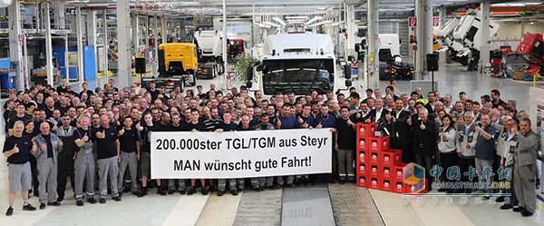 曼恩祝愿第20萬輛TGL_TGM在Stiegl開啟安全之旅！