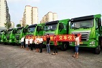150輛重汽智能渣土車推動建設美麗廈門
