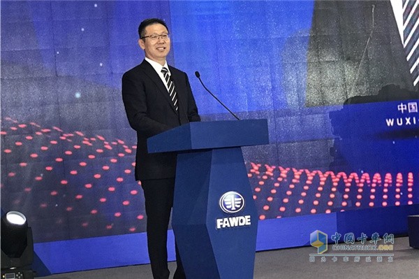 一汽解放公司總經(jīng)理、黨委書記胡漢杰