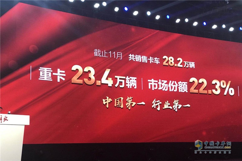 卡車市場最好的年代遇到了一汽解放 第一的大旗必須扛