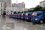 百輛飛碟汽車 助力廣西環(huán)衛(wèi)建設