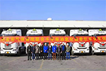 聯(lián)合卡車(chē)首批柴油危險(xiǎn)品牽引車(chē)助力金宏氣體物流運(yùn)輸 