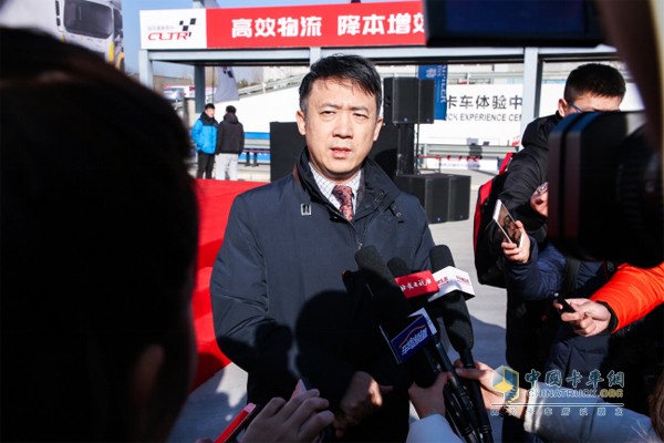 福田商用汽車集團(tuán)高級副總裁、品牌總監(jiān)李健