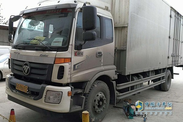 搭載福田康明斯ISF系列發(fā)動機的歐馬可S5卡車
