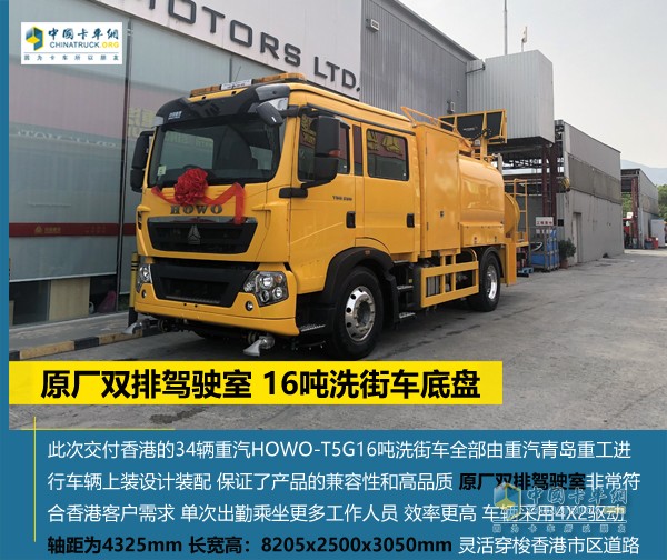 香港政府買單 中國重汽HOWO-T5G憑什么？