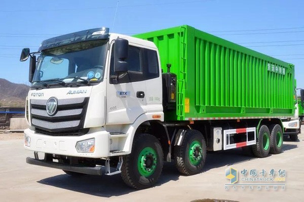 歐曼綠色智能渣土車(chē)