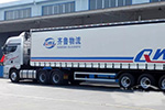 省時(shí)省力效率高 深圳中集側(cè)簾車交付用戶
