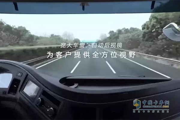 天龍旗艦駕駛視野好，提升駕駛安全性