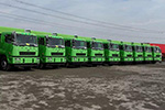 再下一城 20臺華菱新型城市渣土車交付上海客戶