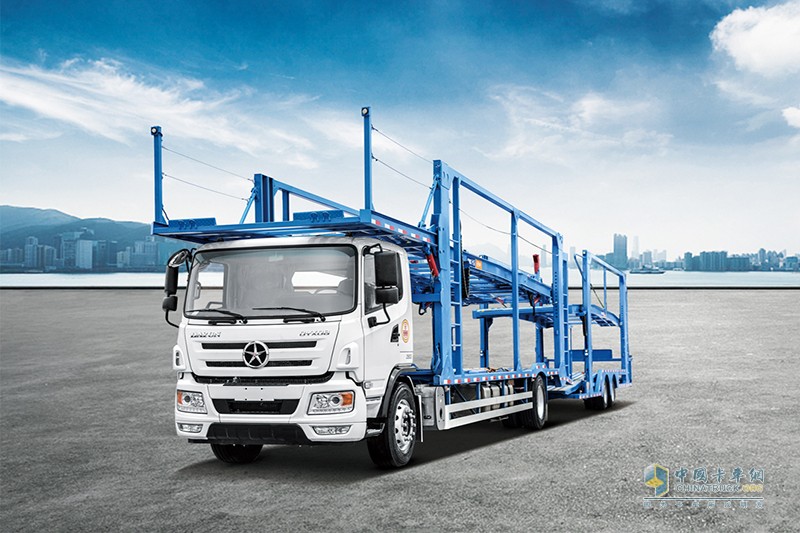 大運N6中置軸6×2 290馬力國五轎運車 
