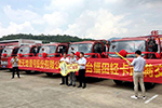 55臺(tái)輕卡圓滿(mǎn)交車(chē)，福田時(shí)代助力飲料行業(yè)運(yùn)輸升級(jí)