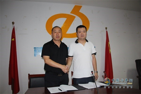 南北快運與蘇沃簽訂10臺訂單