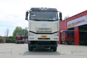 解放 J6P 390馬力 8X4 混凝土攪拌車(凌宇牌) 
