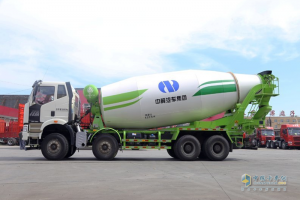 解放 J6P 390馬力 8X4 混凝土攪拌車(凌宇牌) 