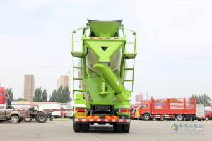 解放 J6P 390馬力 8X4 混凝土攪拌車(凌宇牌) 