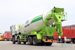 解放 J6P 390馬力 8X4 混凝土攪拌車(凌宇牌) 