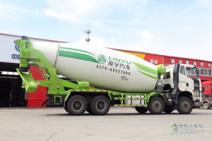 解放 J6P 390馬力 8X4 混凝土攪拌車(凌宇牌) 