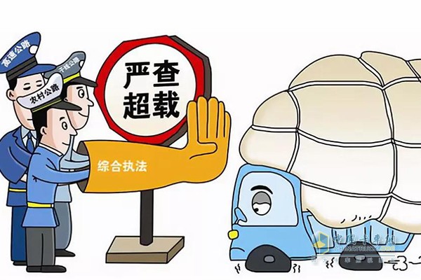 超載或被責令停止營業(yè)性運輸，停業(yè)整頓、吊銷證件以及2萬元以上罰款