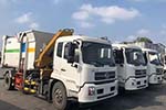 保衛(wèi)藍天白云，徐工吊裝式垃圾車助力中部城市建設(shè)