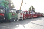 徐工汽車天津市場(chǎng)雙豐收 既交車又批量斬獲訂單