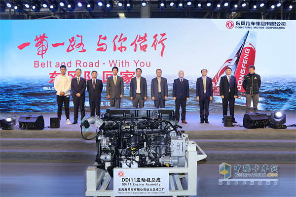 DDi11國六標(biāo)準(zhǔn)發(fā)動機在東風(fēng)商用車有限公司動力總成新工廠下線