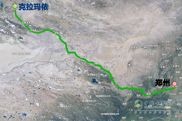 3500公里穿越路線(xiàn)