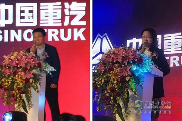 中國重汽上海分公司副總經(jīng)理費(fèi)立家發(fā)布促銷政策、上海集鑫任總發(fā)布感恩限量優(yōu)惠