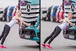 雙十一搞事情！和奔馳卡車一起燃燒卡路里