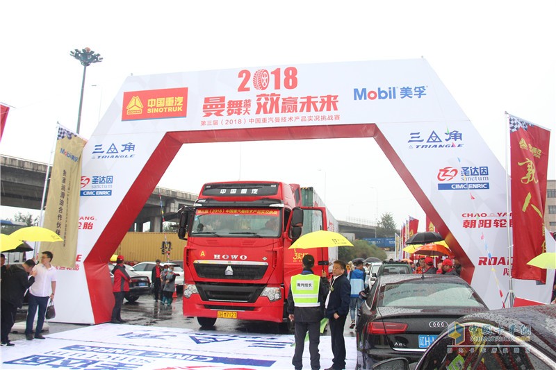 2018中國重汽曼技術產(chǎn)品實況挑戰(zhàn)賽營口站