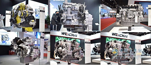濰柴共展出6款國六排放發(fā)動(dòng)機(jī)
