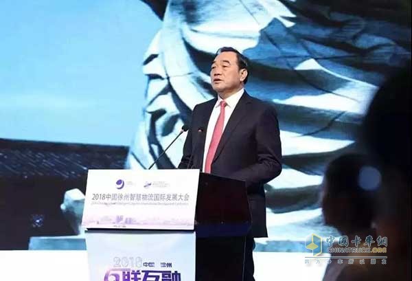市委書記、市人大常委會主任周鐵根致辭