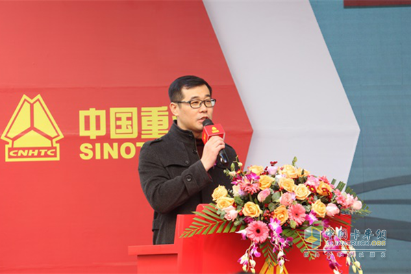 中國重汽集團(tuán)宣傳部副部長李躍