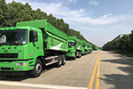 加速藍(lán)天保衛(wèi)戰(zhàn)，江西渣土車市場迎來60臺新型“生力軍”