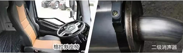 標配國際品質格拉默座椅