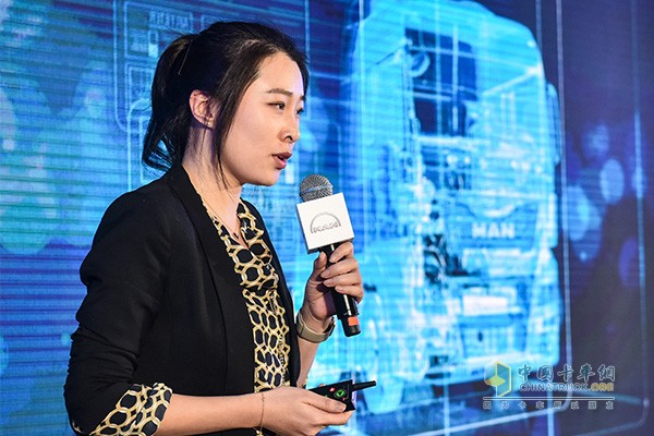 曼恩商用車中國業(yè)務(wù)解決方案高級經(jīng)理郭荔蕊