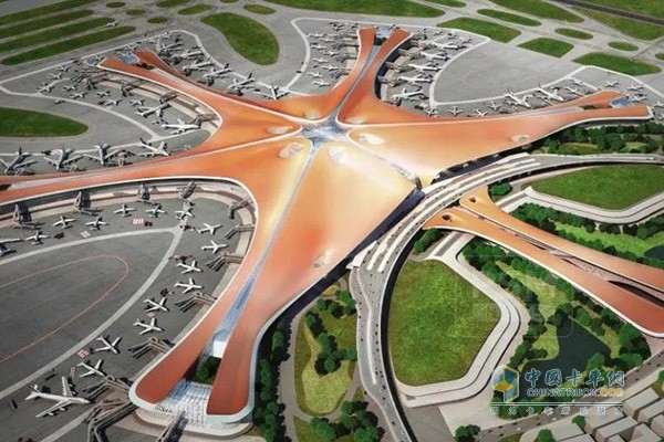 北京大興國際機(jī)場(北京新機(jī)場)概念圖
