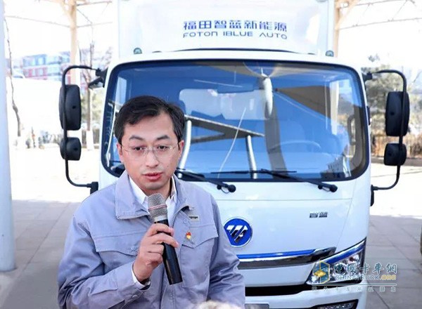 福田汽車集團(tuán)黨委書記、總經(jīng)理鞏月瓊接受媒體專訪