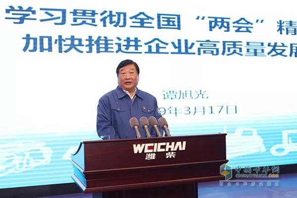 山東重工集團(tuán)黨委書記、董事長，濰柴動(dòng)力董事長