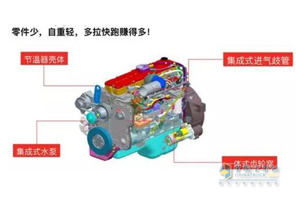 零件少、自重輕