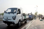 飛碟汽車助力青島白沙河全程馬拉松接力賽