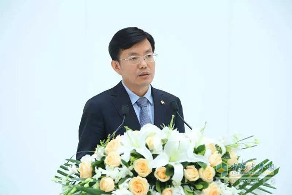 福田汽車副總經(jīng)理宋術(shù)山介紹
