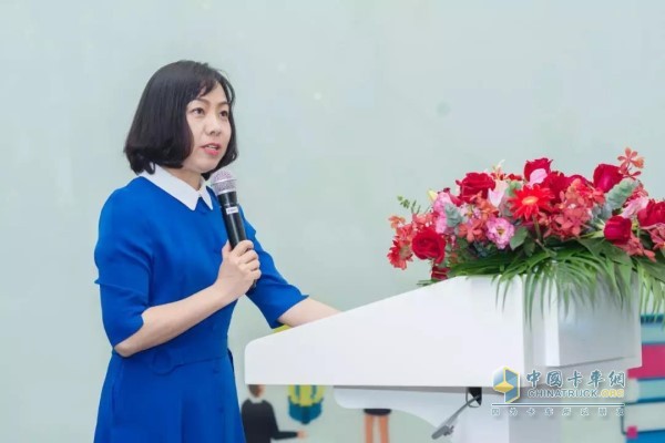 福伊特企業(yè)管理(上海)有限公司總經理王麗致辭