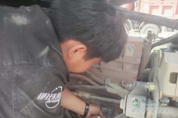開(kāi)啟車(chē)輛的診斷檢查工作