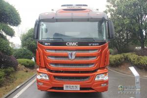 中集聯(lián)合 U+車型 6X2 350馬力國(guó)六冷藏車