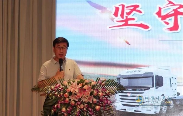 中集集團副總裁、中集聯(lián)合卡車董事長兼總經(jīng)理李胤輝博士