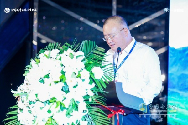 一汽解放汽車有限公司總經理朱啟昕致辭