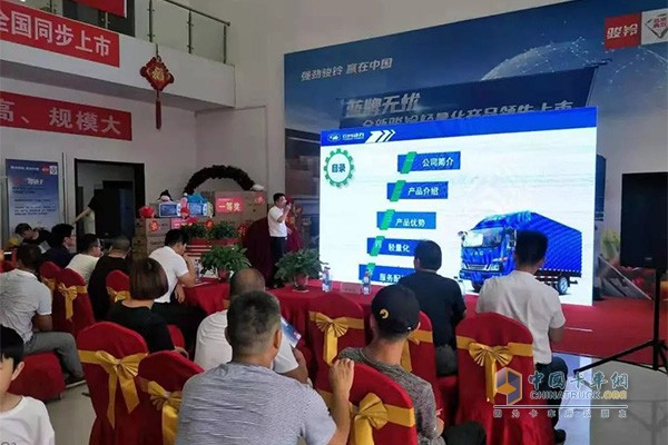現(xiàn)場(chǎng)講解江淮駿鈴