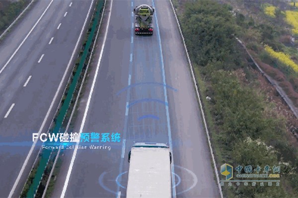 歐曼超級重卡碰撞預(yù)警系統(tǒng)