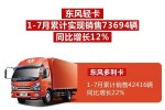 半年銷量破7萬 東風汽車股份銷量增長的背后靠的是什么?